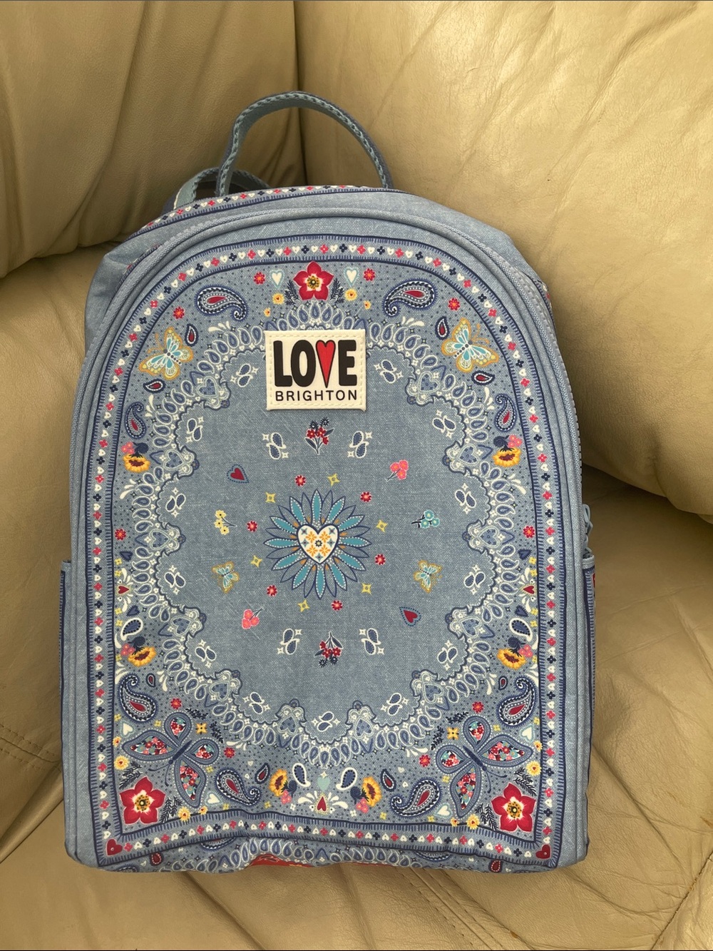 Brighton Bandana Love Butterfly Backpack